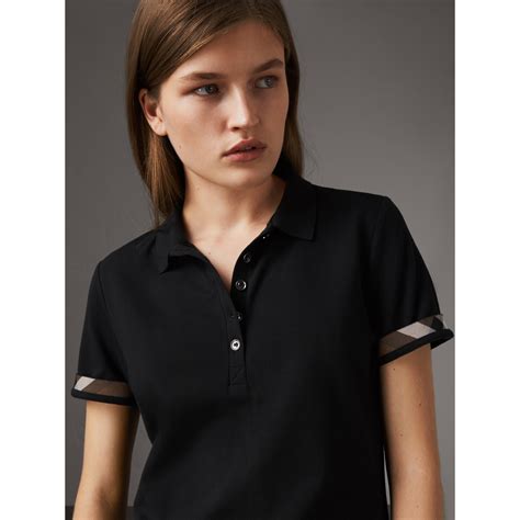 burberry polo shirts womens